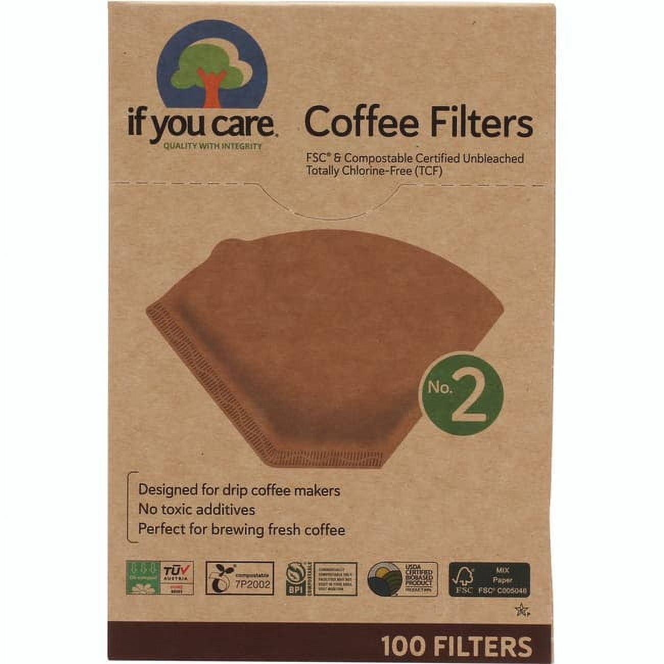 IF YOU CARE COFF FILTER,NO 4,BROWN