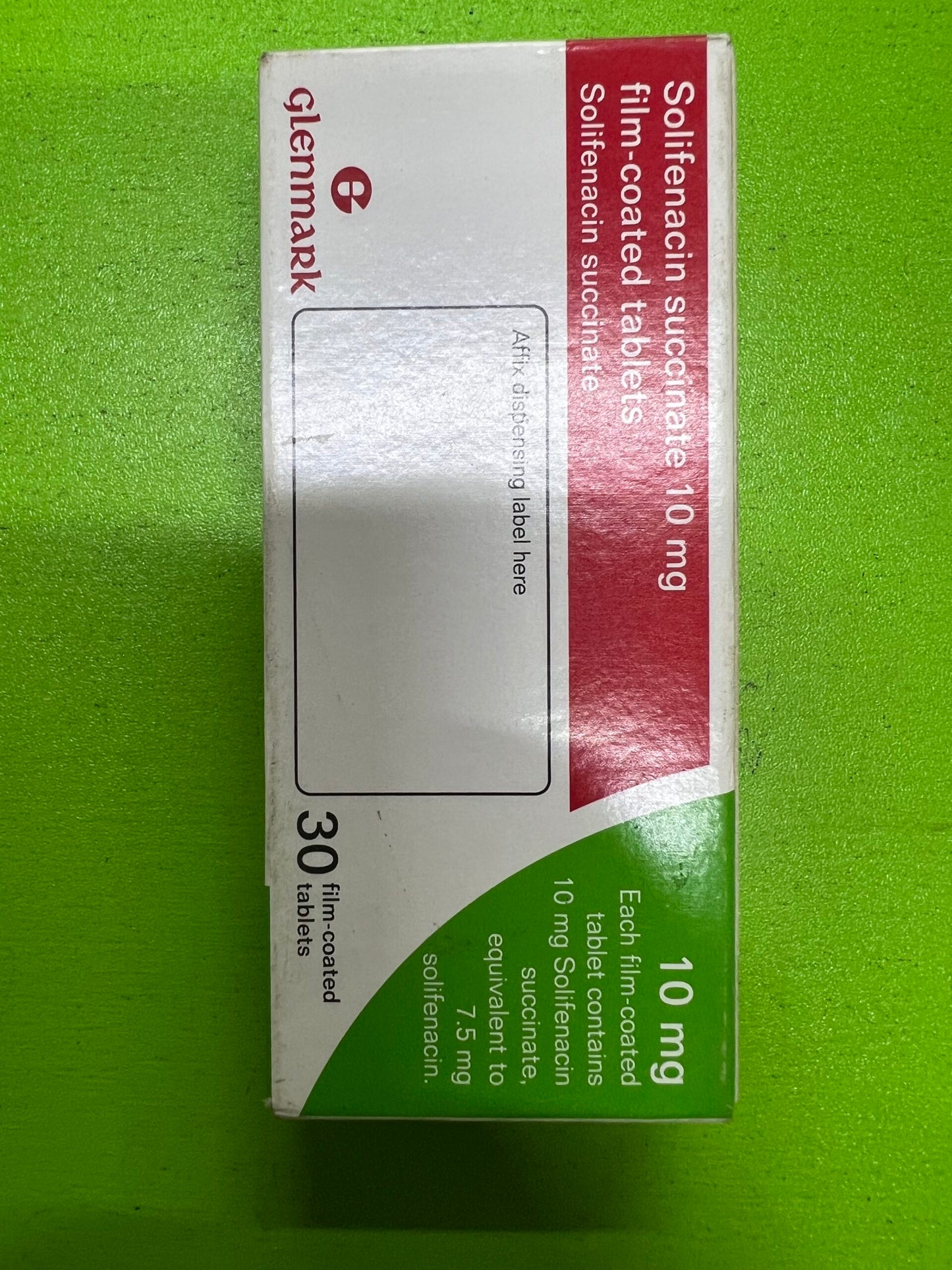 SOLIFENACIN SUCCINATE TB 10MG 90