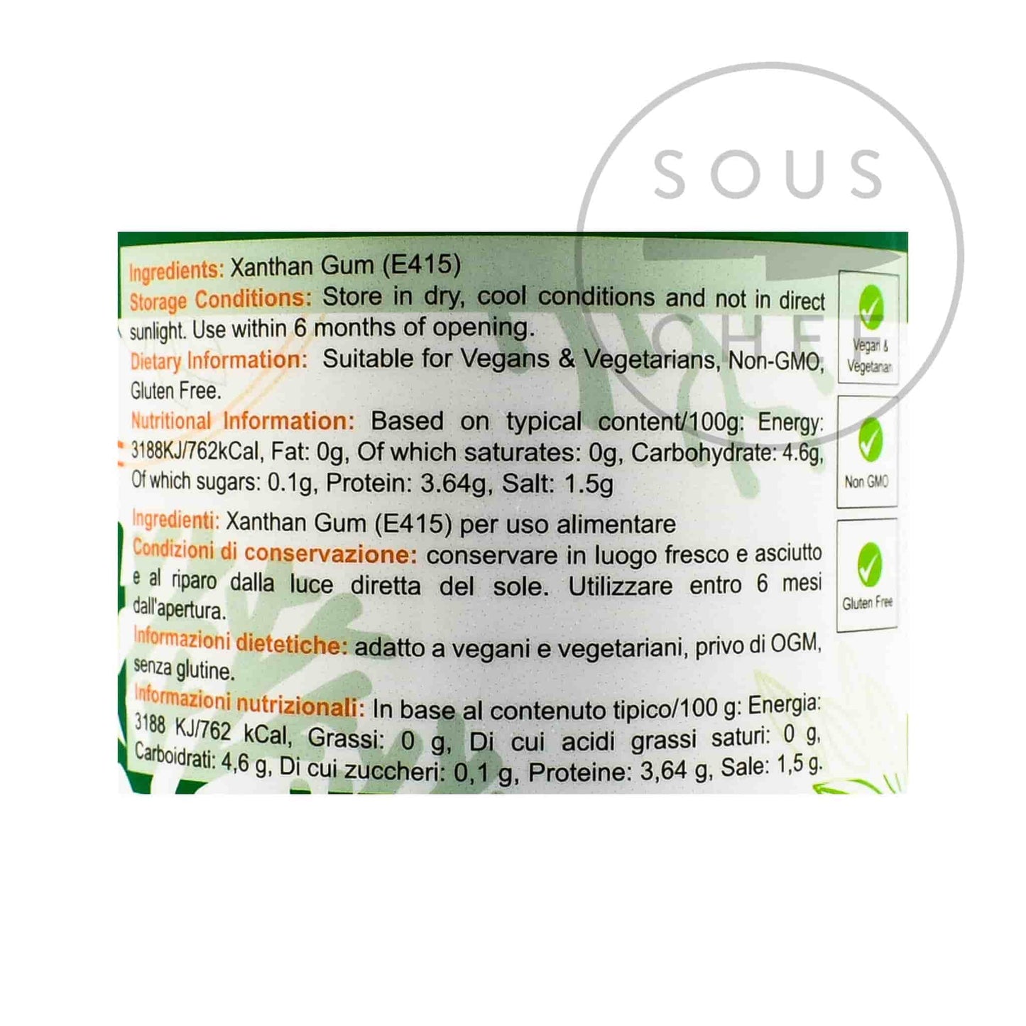 XANTHAN GUM NF 1000 GM DS