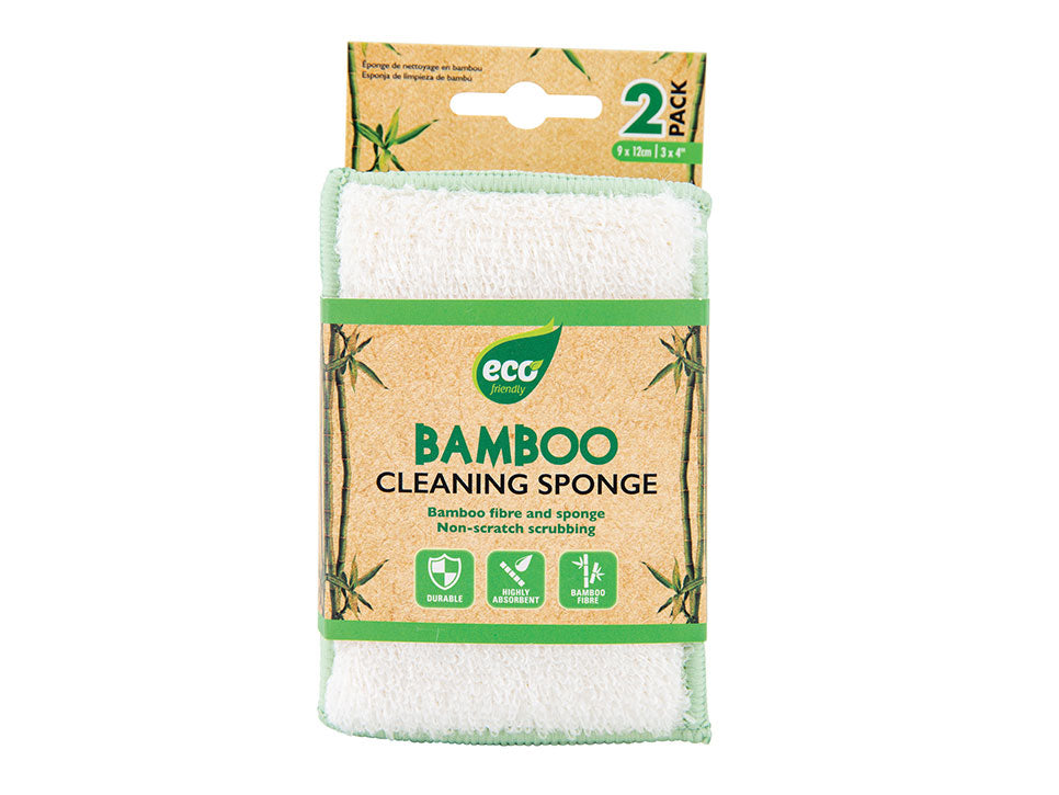 WASH SPONGE SG 3X1EA BAMBOO