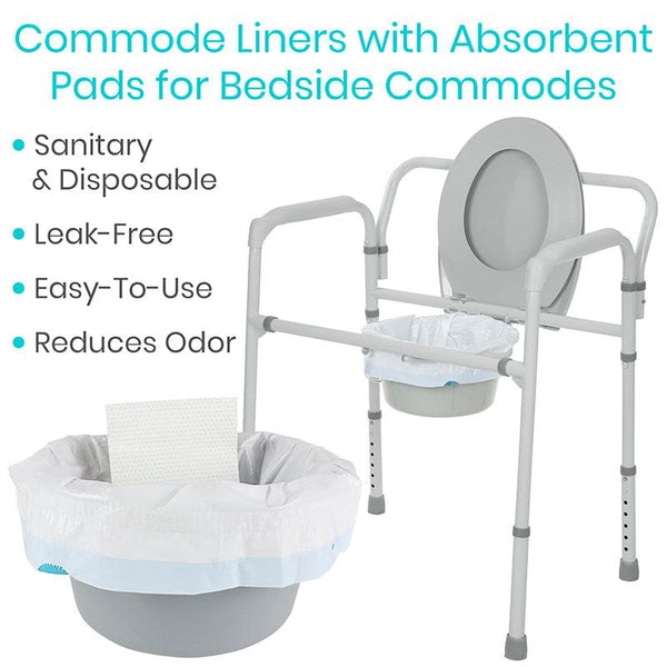 COMMODE LINERS EQ 7
