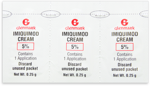 IMIQUIMOD PK 5% 24X0.25GM CREAM