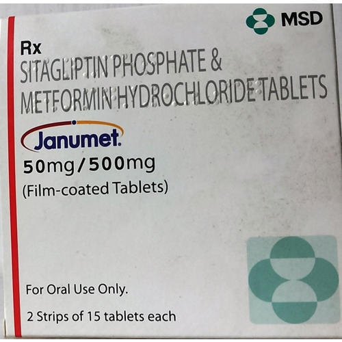 JANUMET TB 50-500MG 180UU