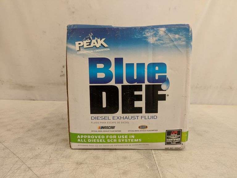 PEAK Blue Def Diesel Exhaust Fluid, 2.5 gallons
