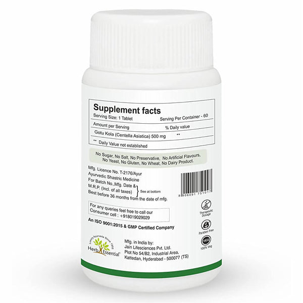 Gotu Kola Herb Standardized