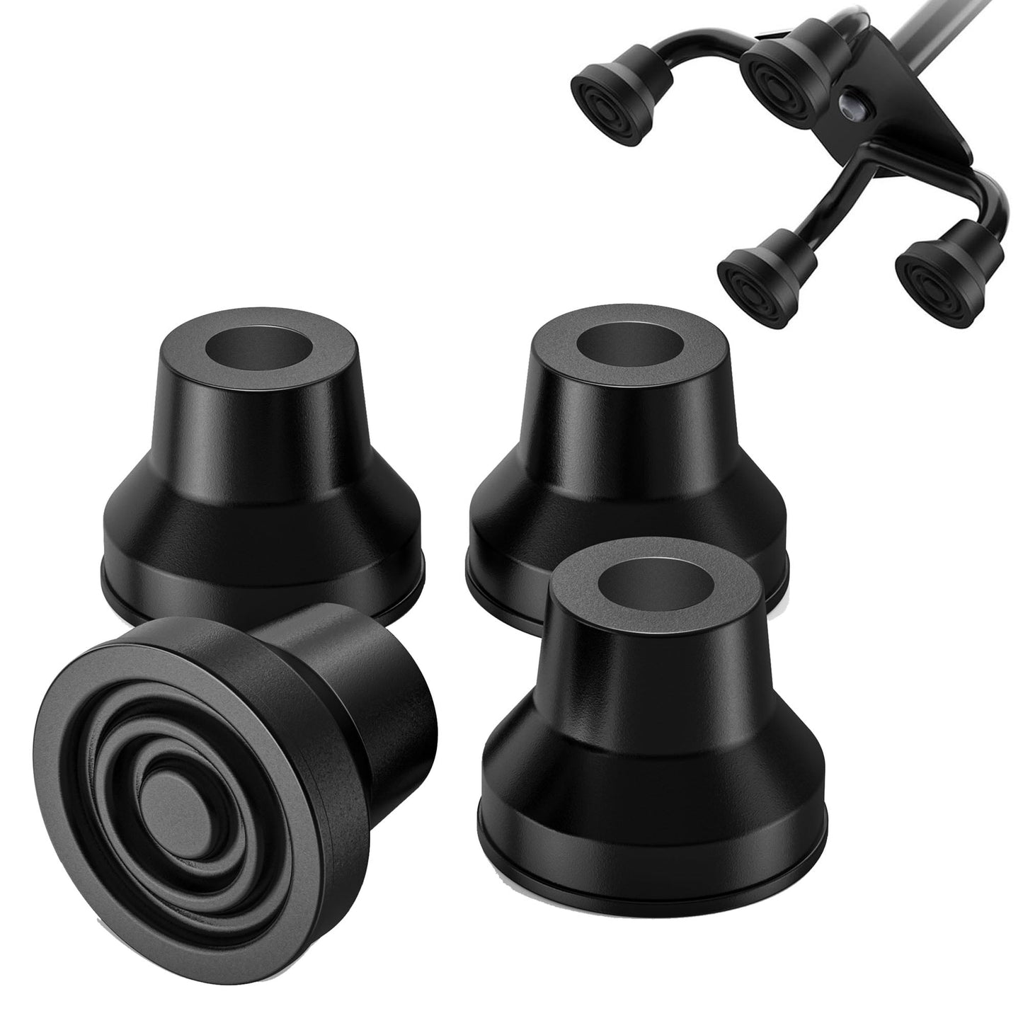 CANE TIP EQ 3/4N REPLACEMENT BLK