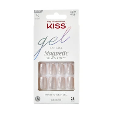 KISS Gel Fantasy Dreamdust Fake Nails - Champagnes