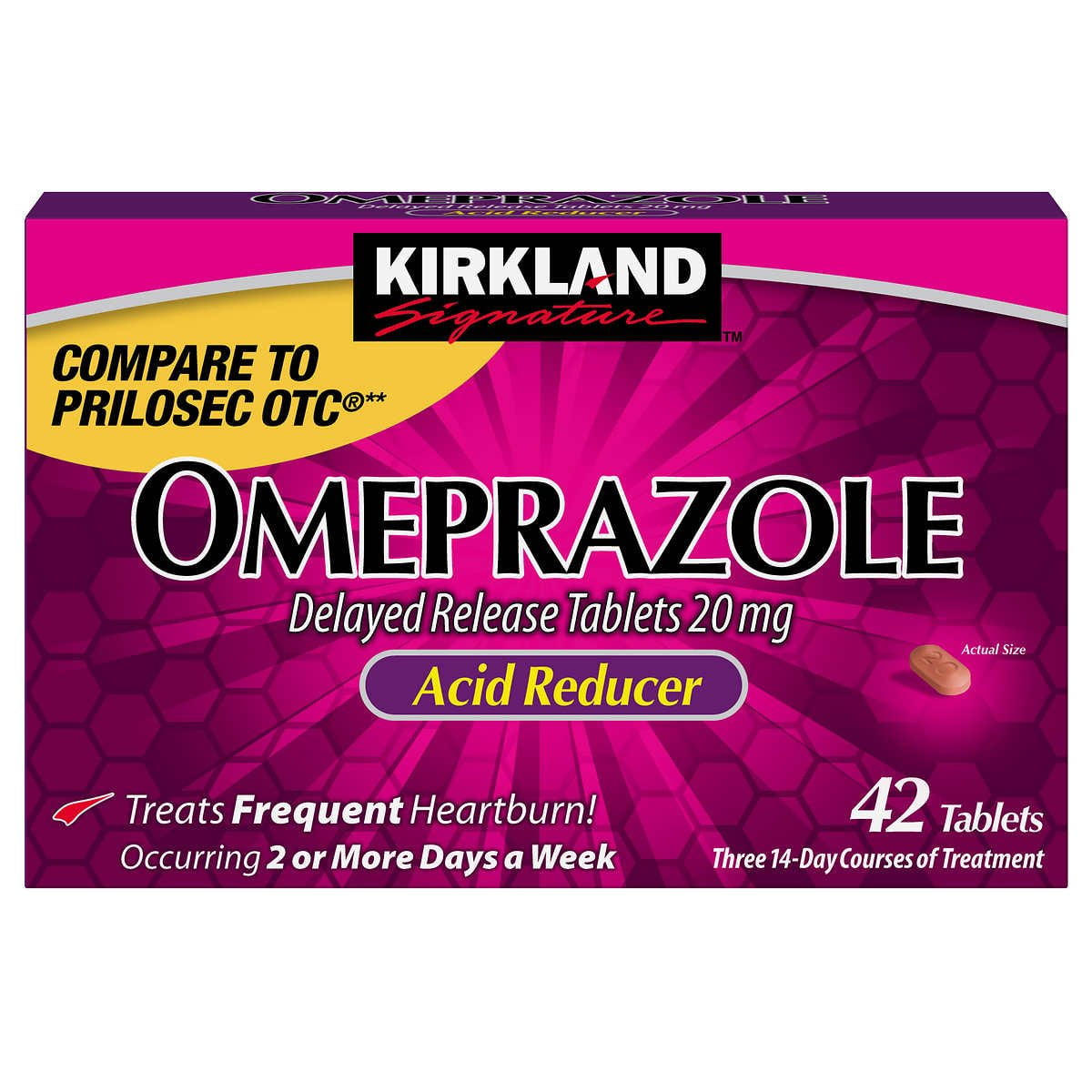 GNP OMEPRAZOLE 20 MG DR TAB 42