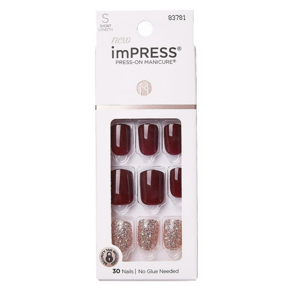 Kiss Impress Press-On-Manicure Kit 30 Count No Other Short
