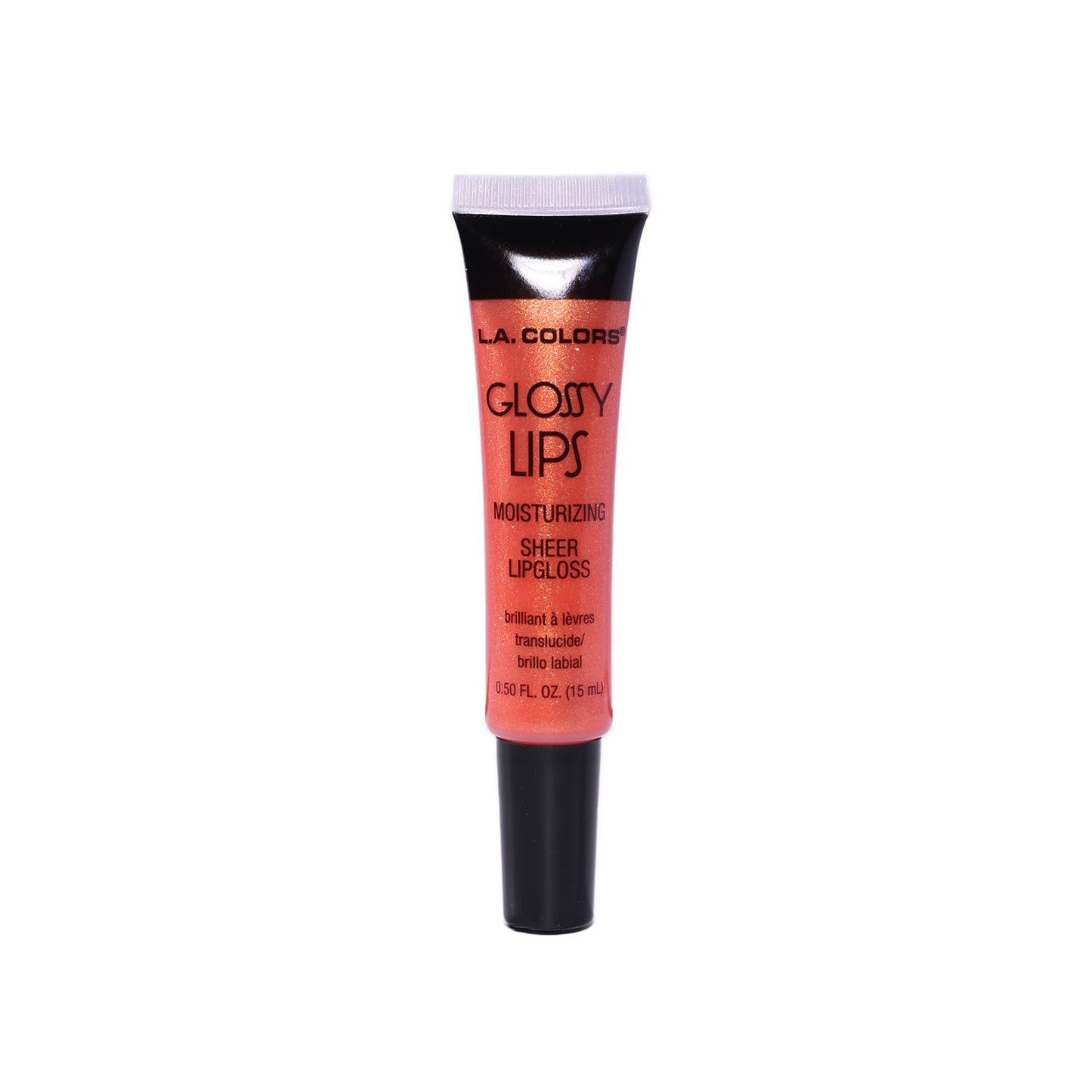 L.A. COLORS Glossy Lips Sheer Lip Gloss - Peachy Keen