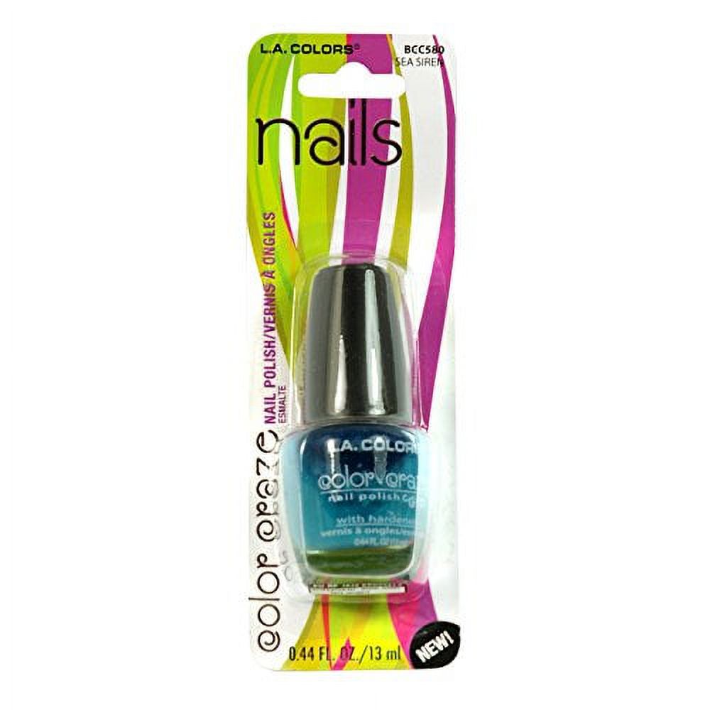 L.A. Colors Color Craze Nail Polish - Sea Foam, 0.44 fl oz
