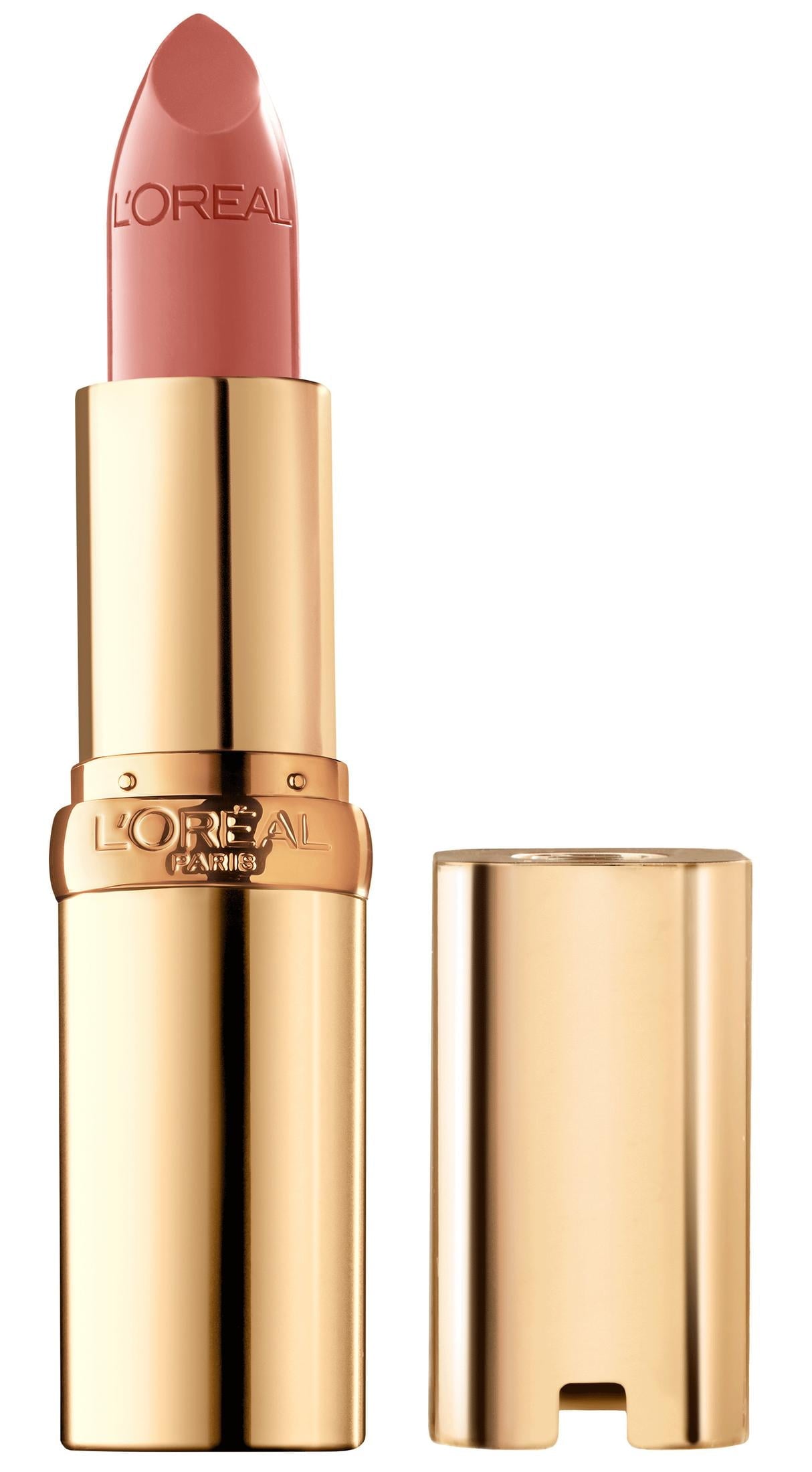 L'ORÉAL PARIS Colour Riche Original Satin Lipstick for Moisturized Lips, 843 Toasted Almond, 0.13 oz.