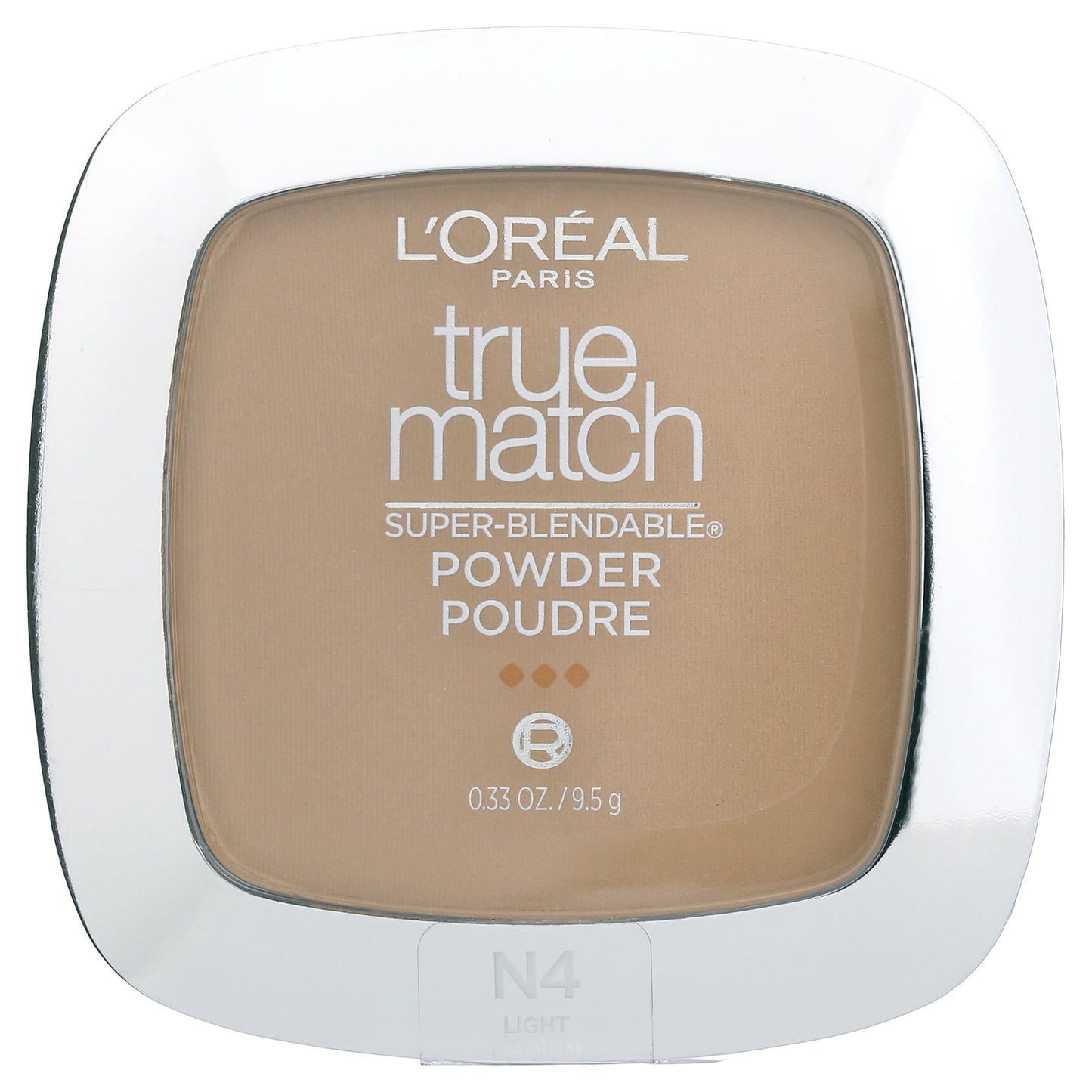 L'ORÉAL PARIS True Match Super-Blendable Oil Free Makeup Powder, N11 Deep, 0.34 oz