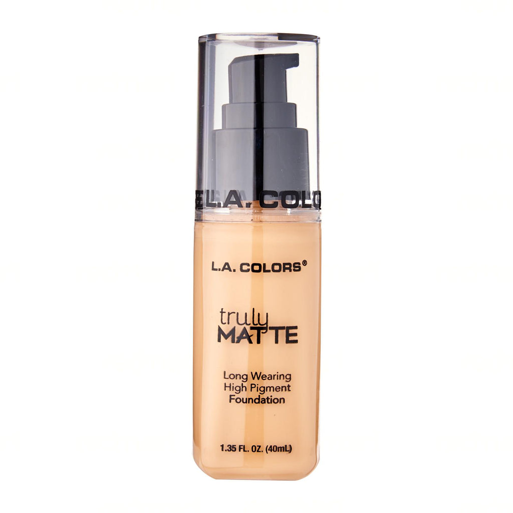 L.A. Colors Truly Matte Foundation, CLM 351 Porcelain