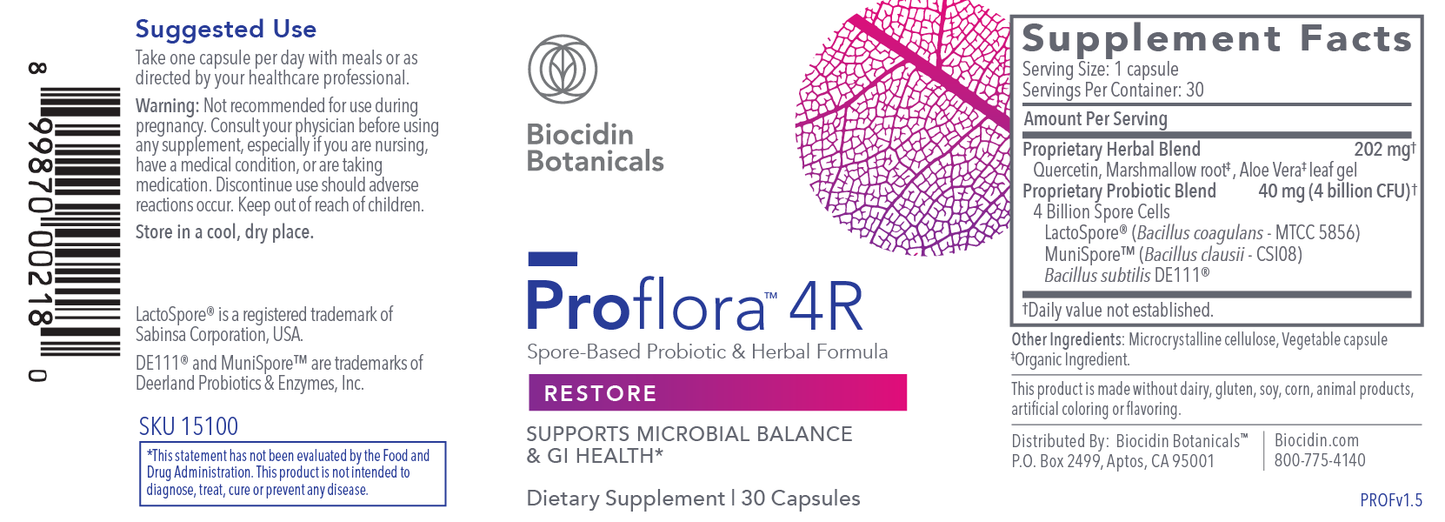 ACTIFLORA+PREBIO/PROBIOTC