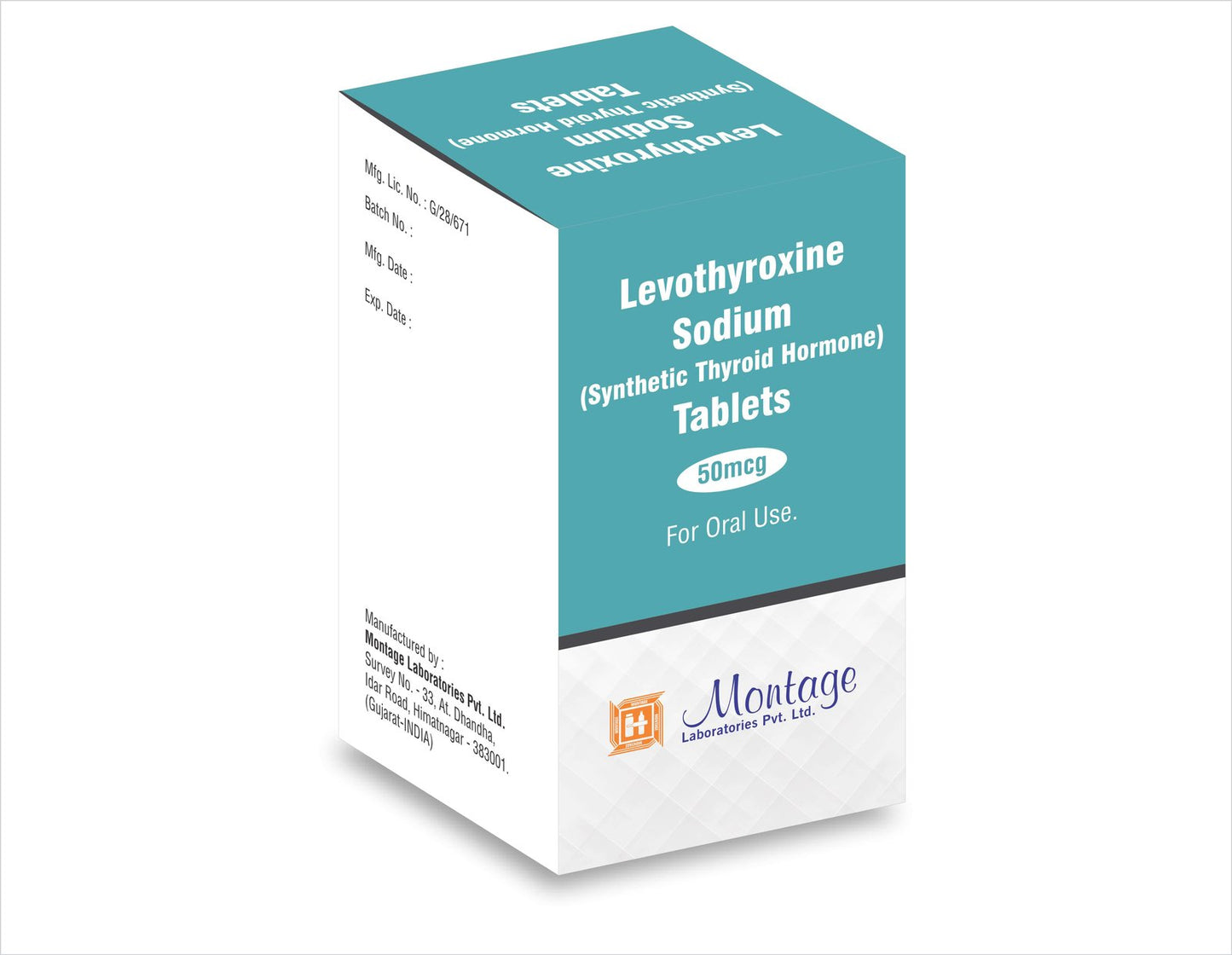 LEVOTHYROXINE SODIUM TB 50MCG 90