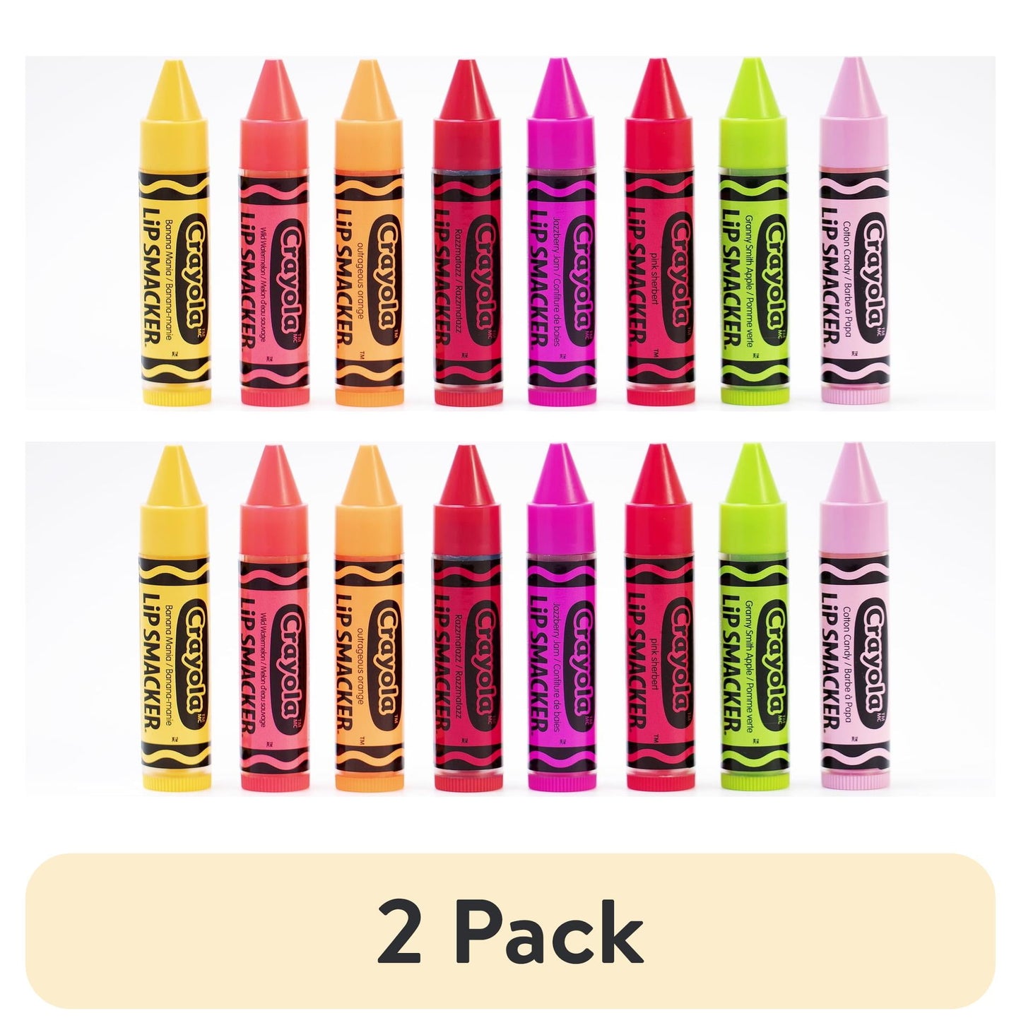 Lip Smacker Crayola Lip Balm, 3 pack
