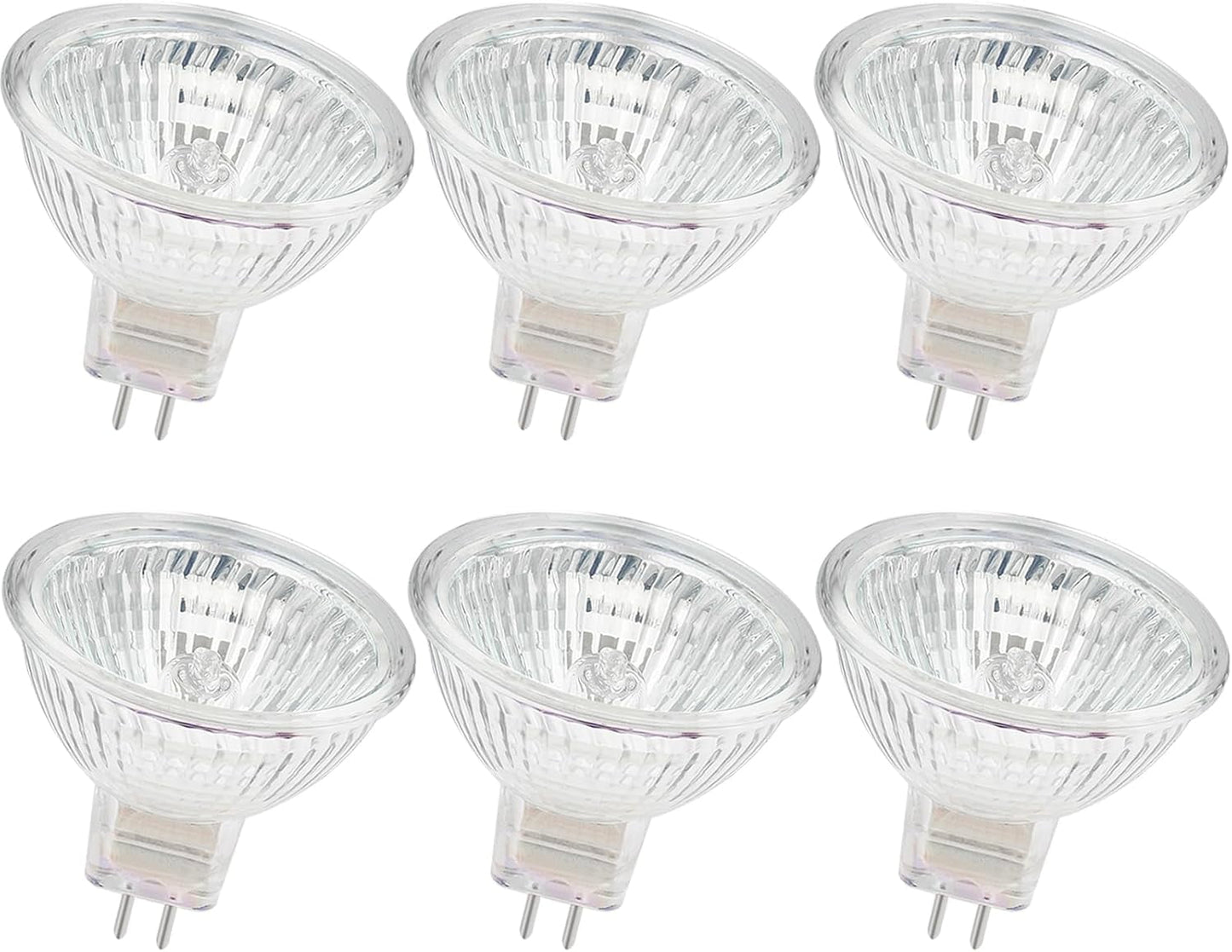 GE Lighting 50W Halogen MR16 Light Bulb Warm White: Dimmable, 850 Lumens, GU5.3 Base, 3050K, Suitable for Damp Locations