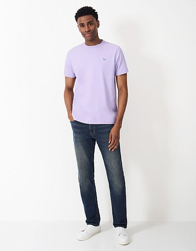 FR MEN DRESS CREW NC BLK 2PK