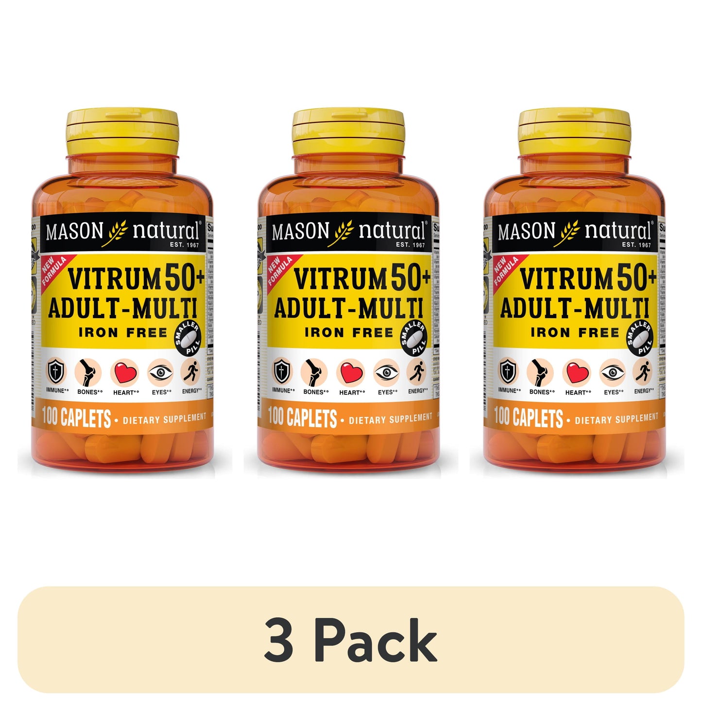 VITRUM 50 ADULT MULTI TB 100 CPLT
