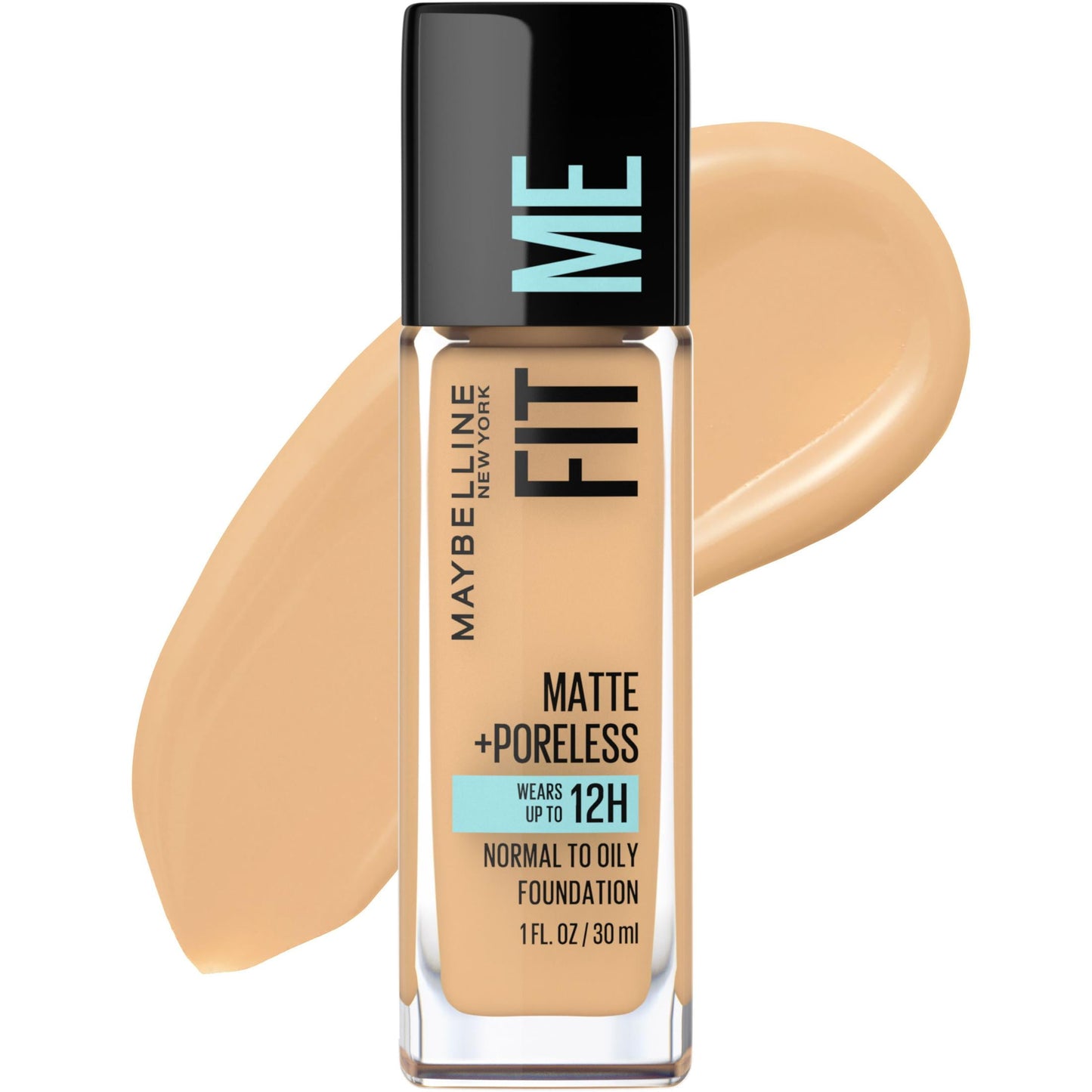 MAYBELLINE New York Fit Me Matte + Poreless Foundation Makeup, 228 Soft Tan, 1 oz