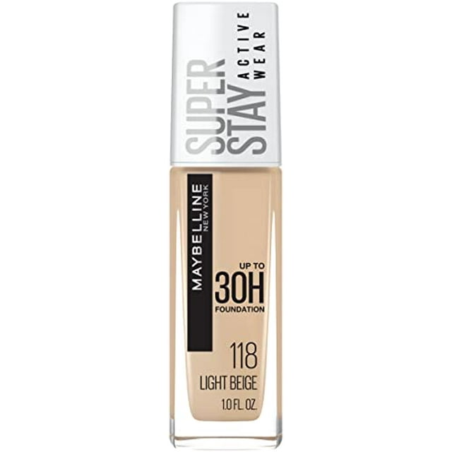 Maybelline Super Stay Full Coverage Liquid Foundation Active Wear Makeup - 355 Coconut