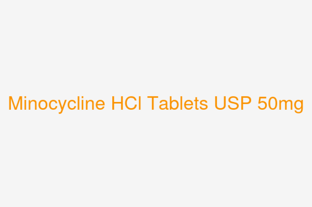 MINOCYCLINE HCL TB 100MG 50