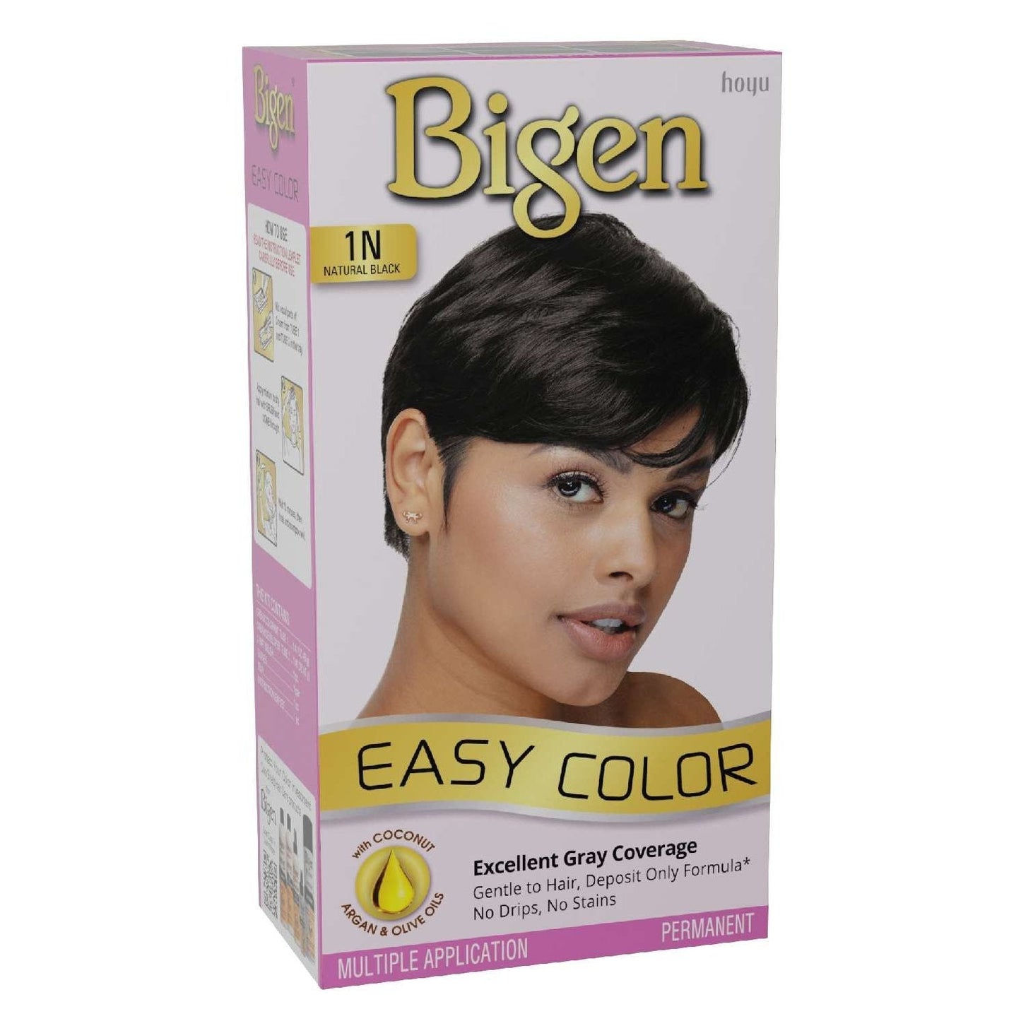 Bigen Easy Color #1N Natural Black Kit