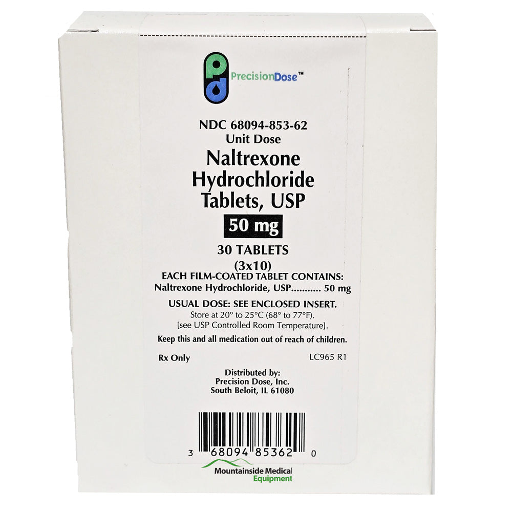 NALTREXONE HCL TB 50MG 30