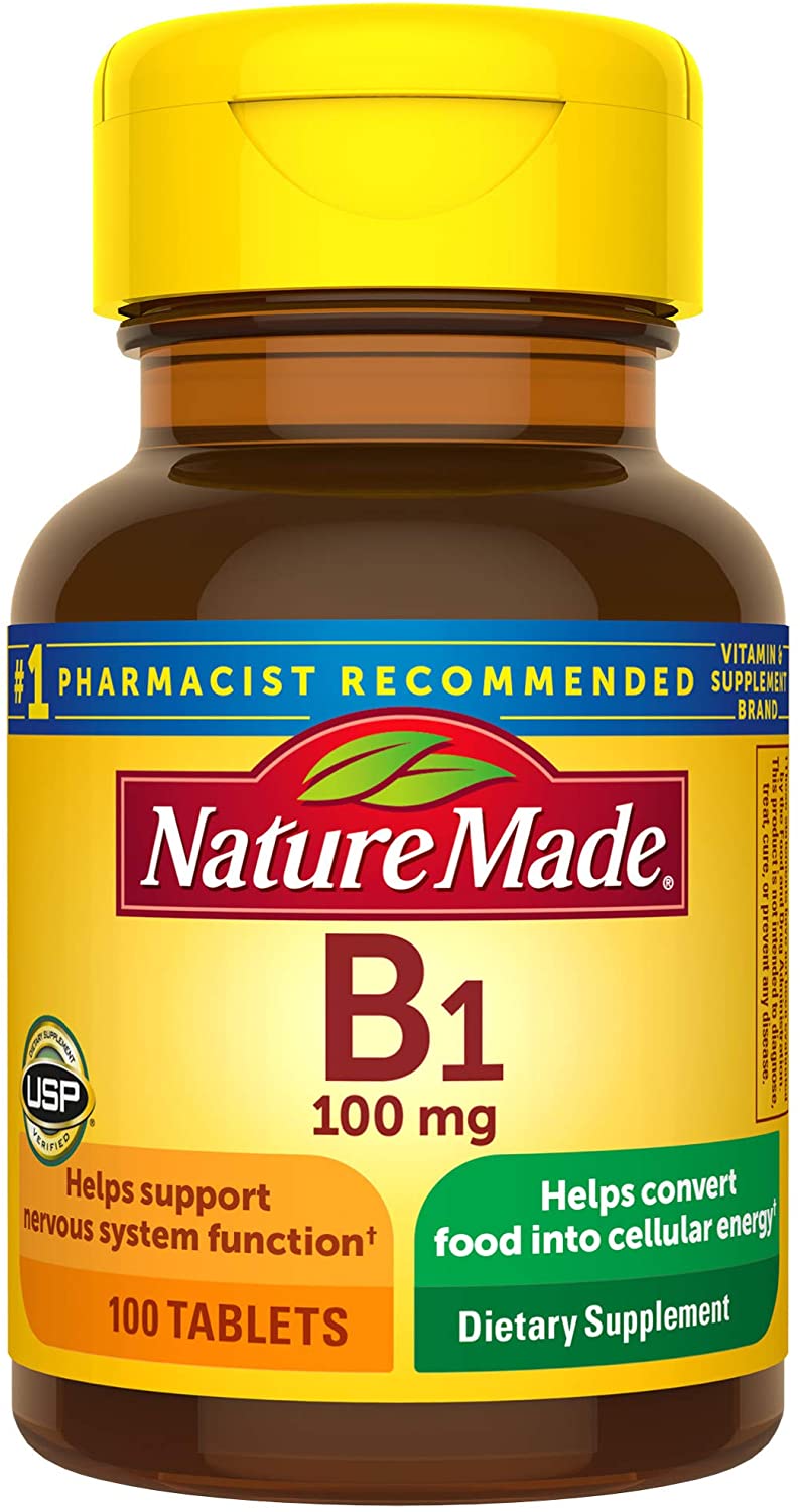 VIT B1 100MG TABLET 100CT WINDML