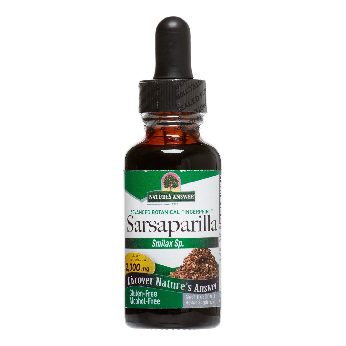 NATURE'S ANSWER SARSAPARILLA,A/F