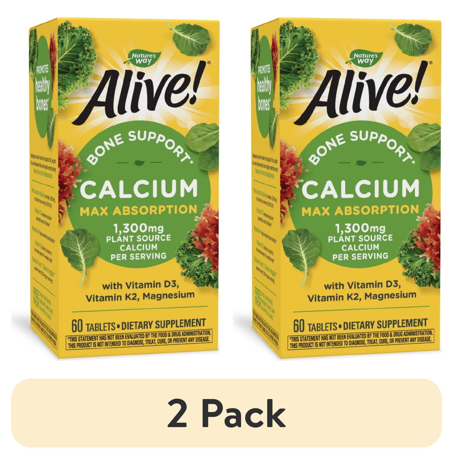NATURE'S ANSWER PLANT BASED CALCIUM & MAG