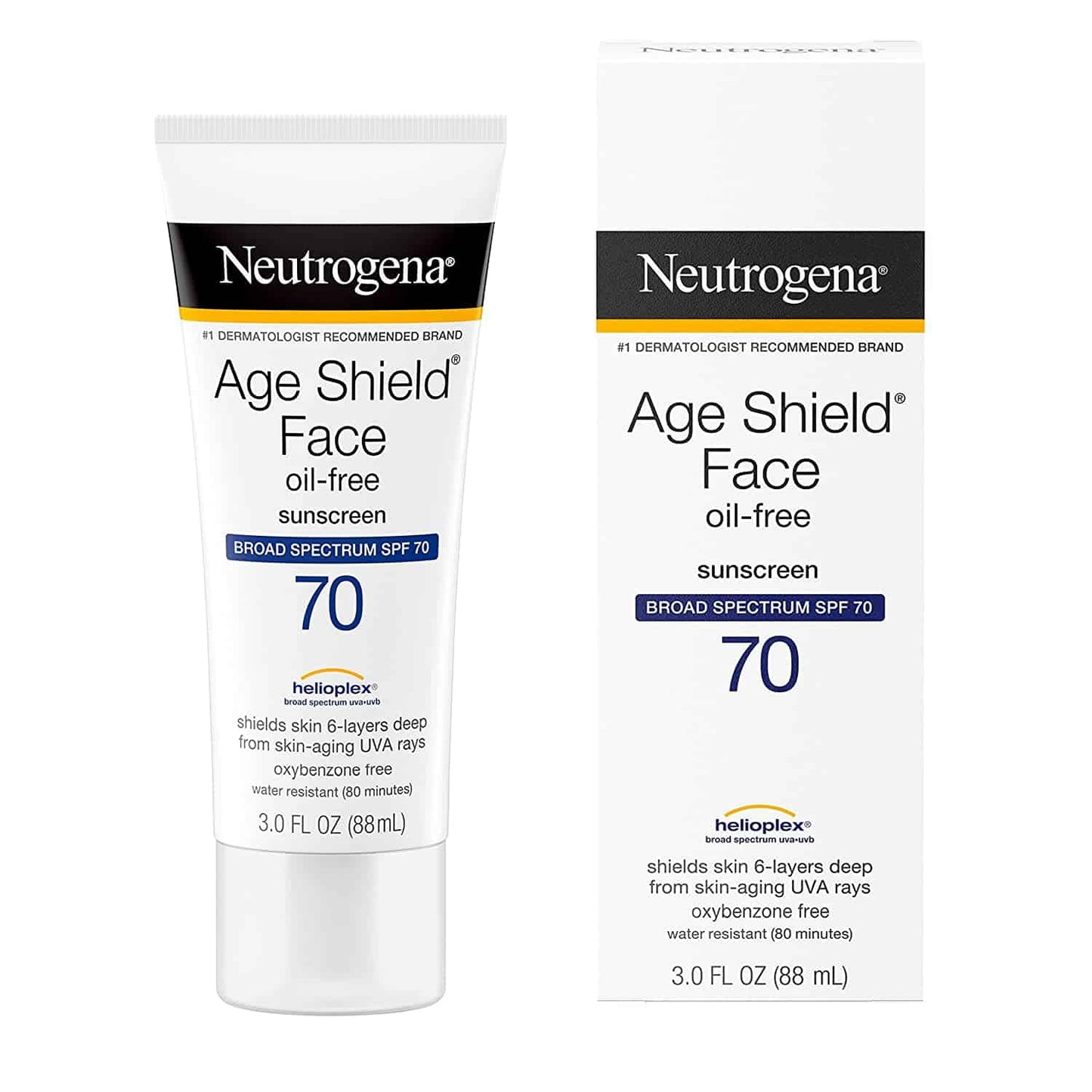 Neutrogena Age Shield Spf#70 Face Lotion 3oz
