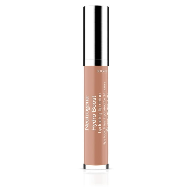 Neutrogena Hydro Boost Moisturizing Lip Gloss, True Nude, 0.10 oz