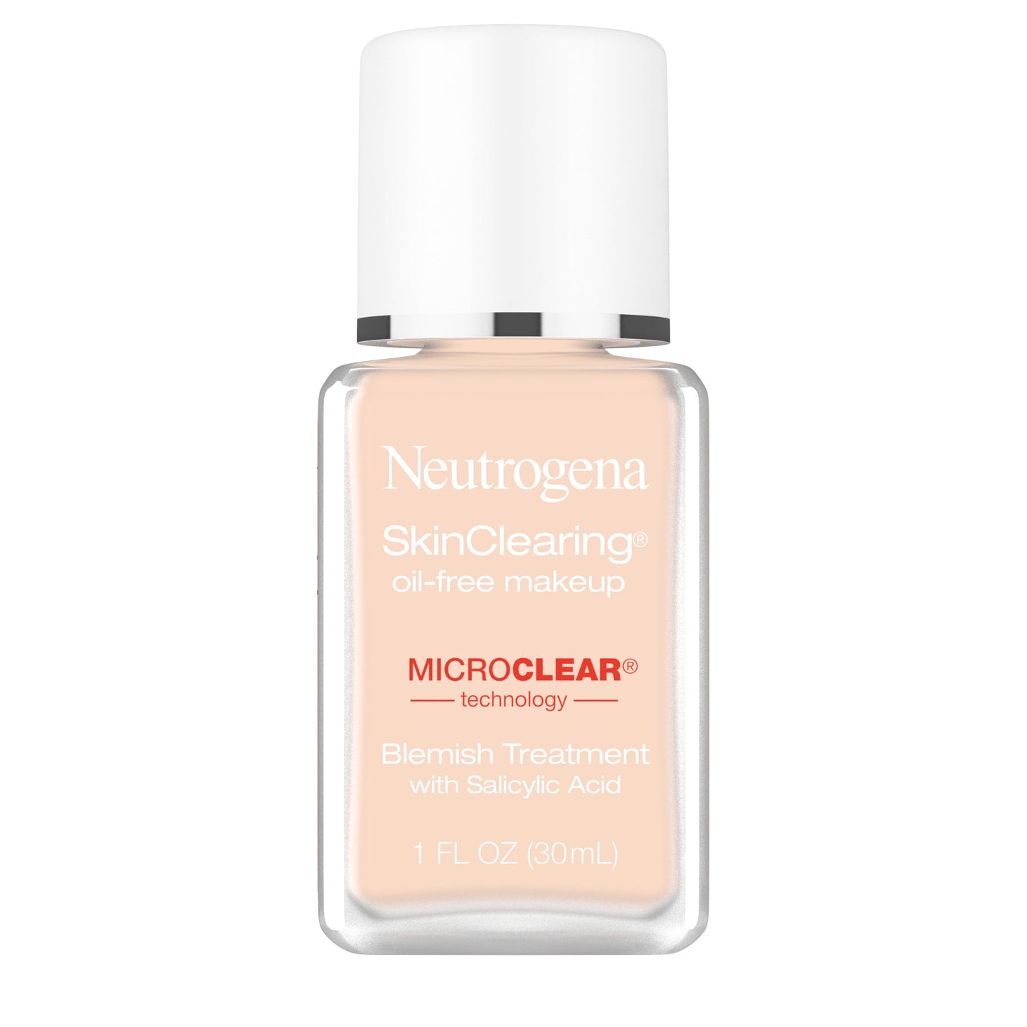 Neutrogena SkinClearing Foundation for Acne, Classic Ivory, 1 fl. oz