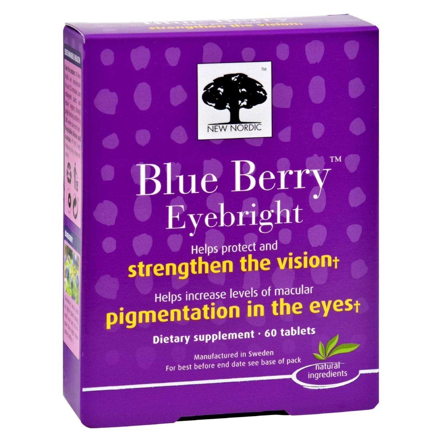 NEW NORDIC BLUE BERRY EYE VITAMIN