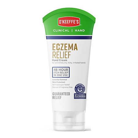O' Keeffes Eczema Relief Hand Cream 2oz Tube (5in) Display