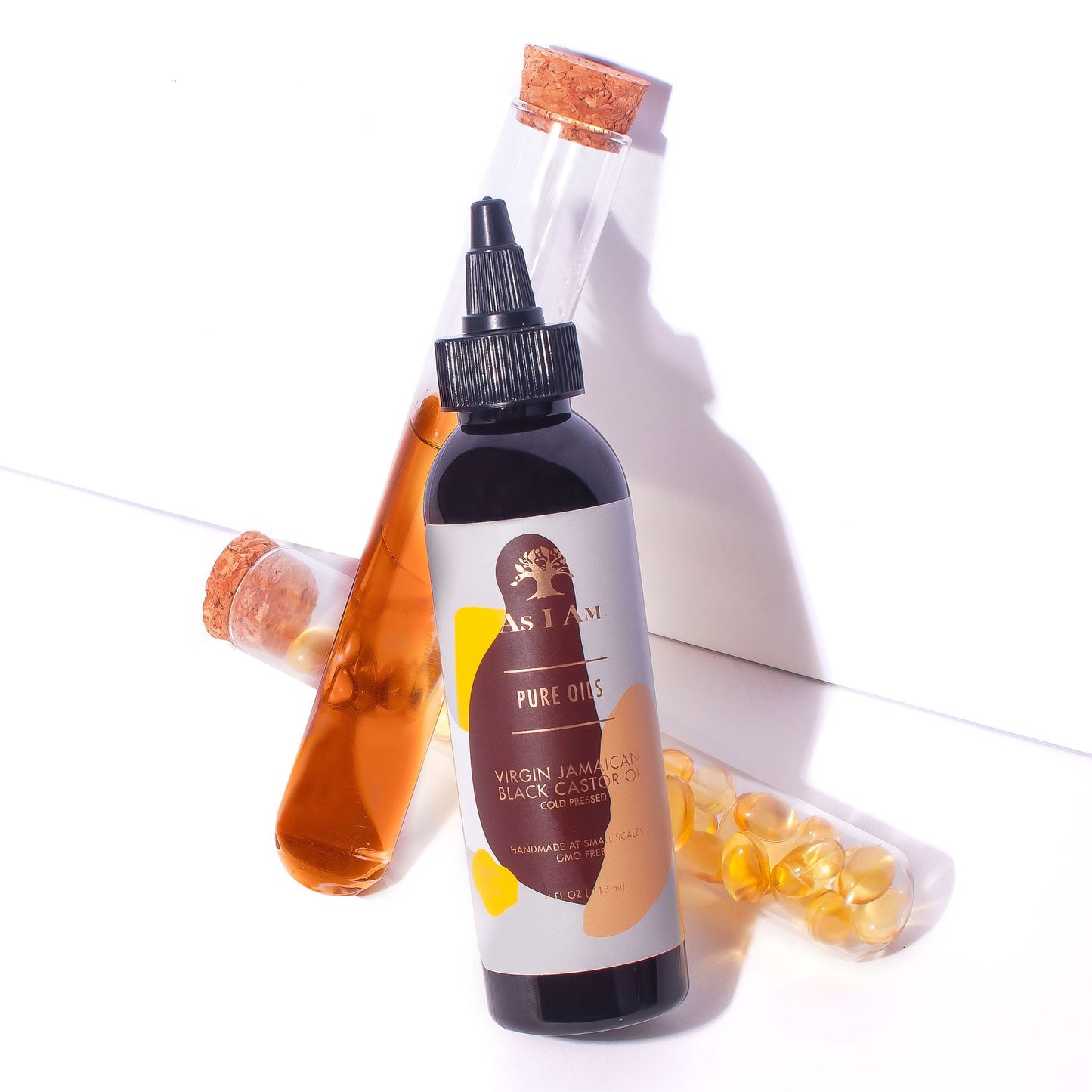 I AM PURE RSMRY CASTOR OIL 4OZ