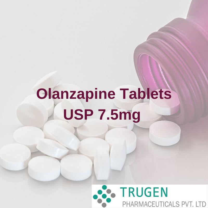 OLANZAPINE TB 7.5MG 1000