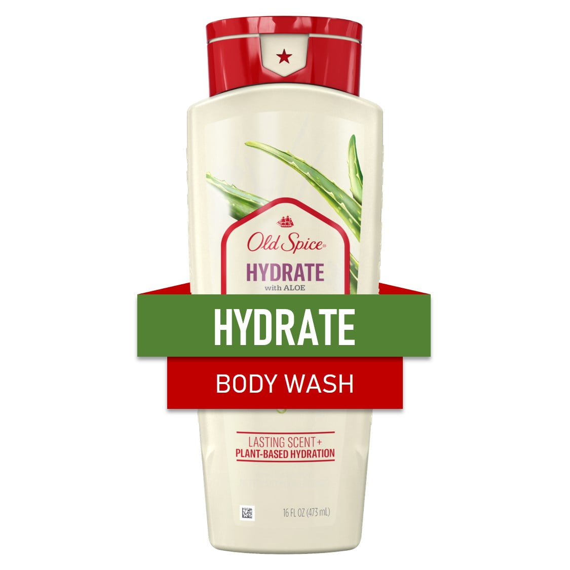 OLD SPICE HYDRATE W/ALOE BODY WASH 18OZ
