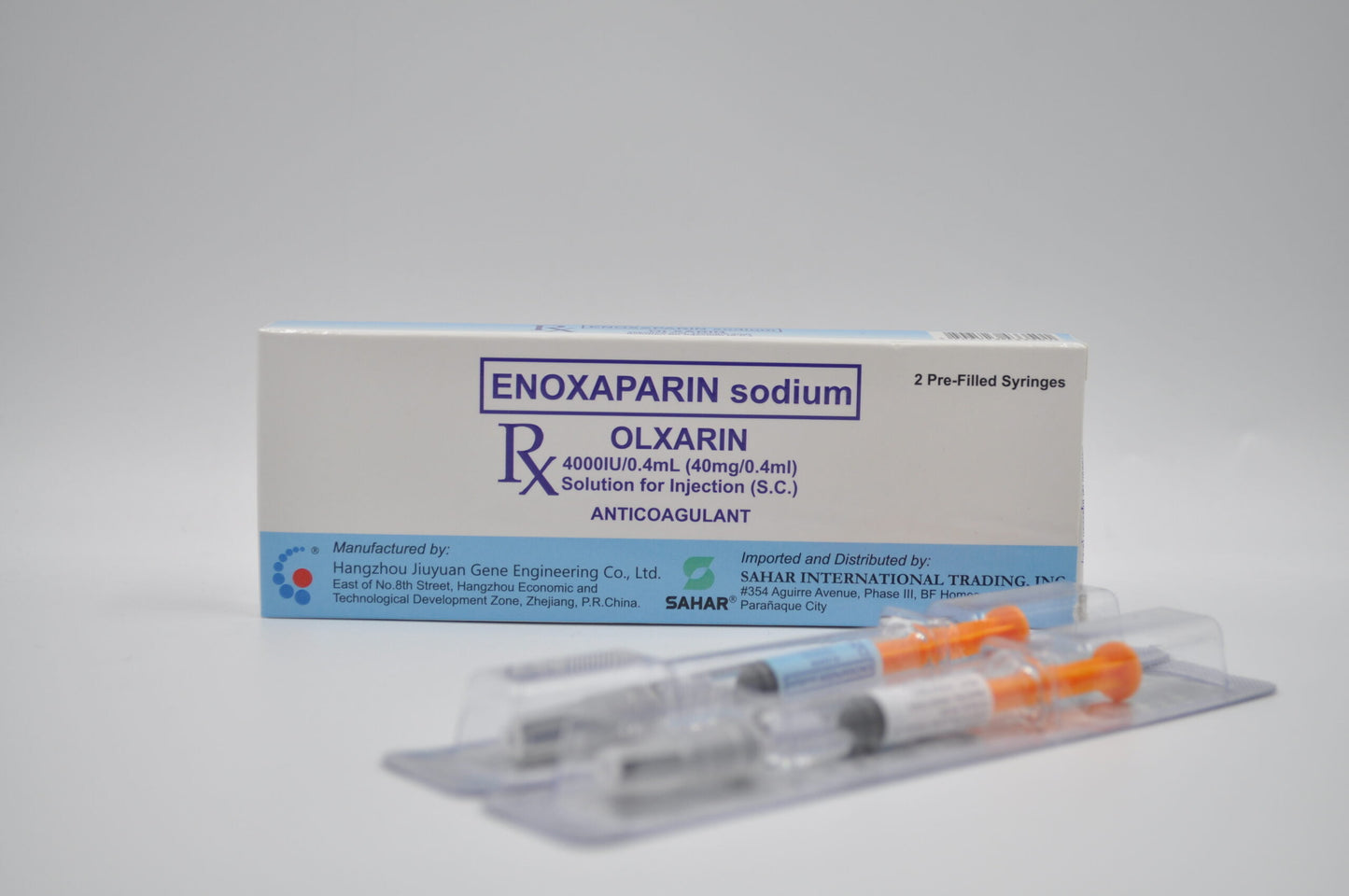 ENOXAPARIN SY 100MG/ML 10X1ML