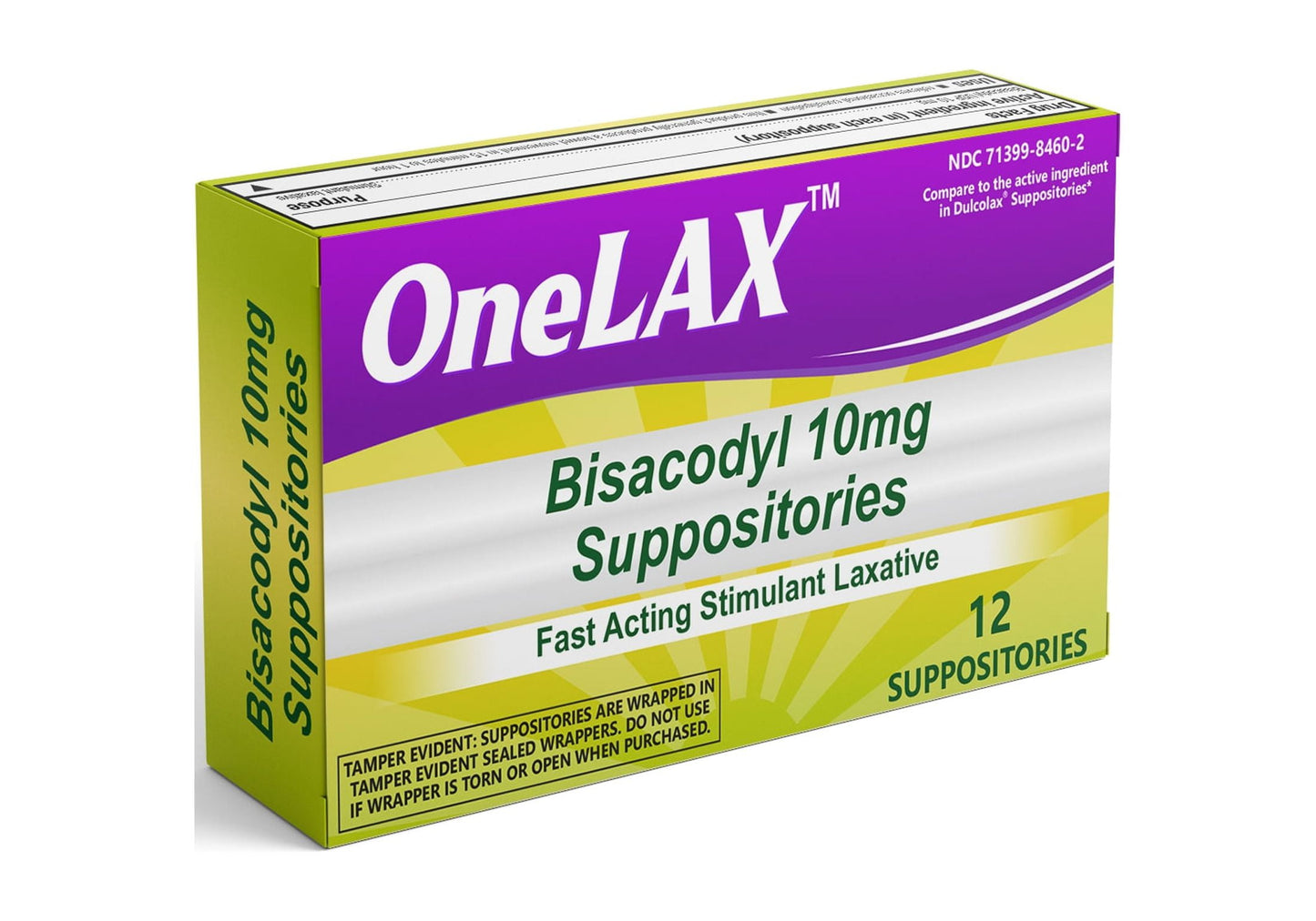 BISACODYL 10 MG SUP 8