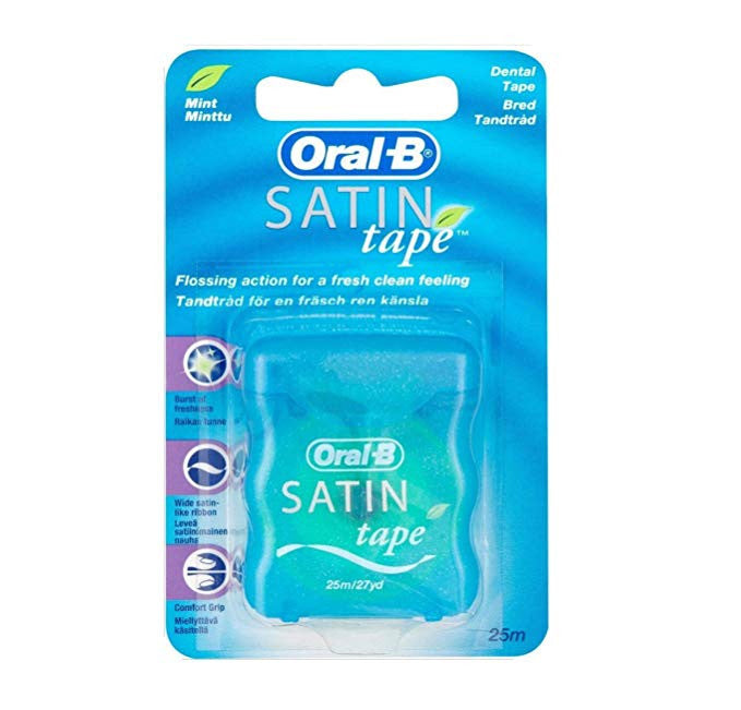 Oral-B Complete Tape Satin Mint 27 Yards (6in)