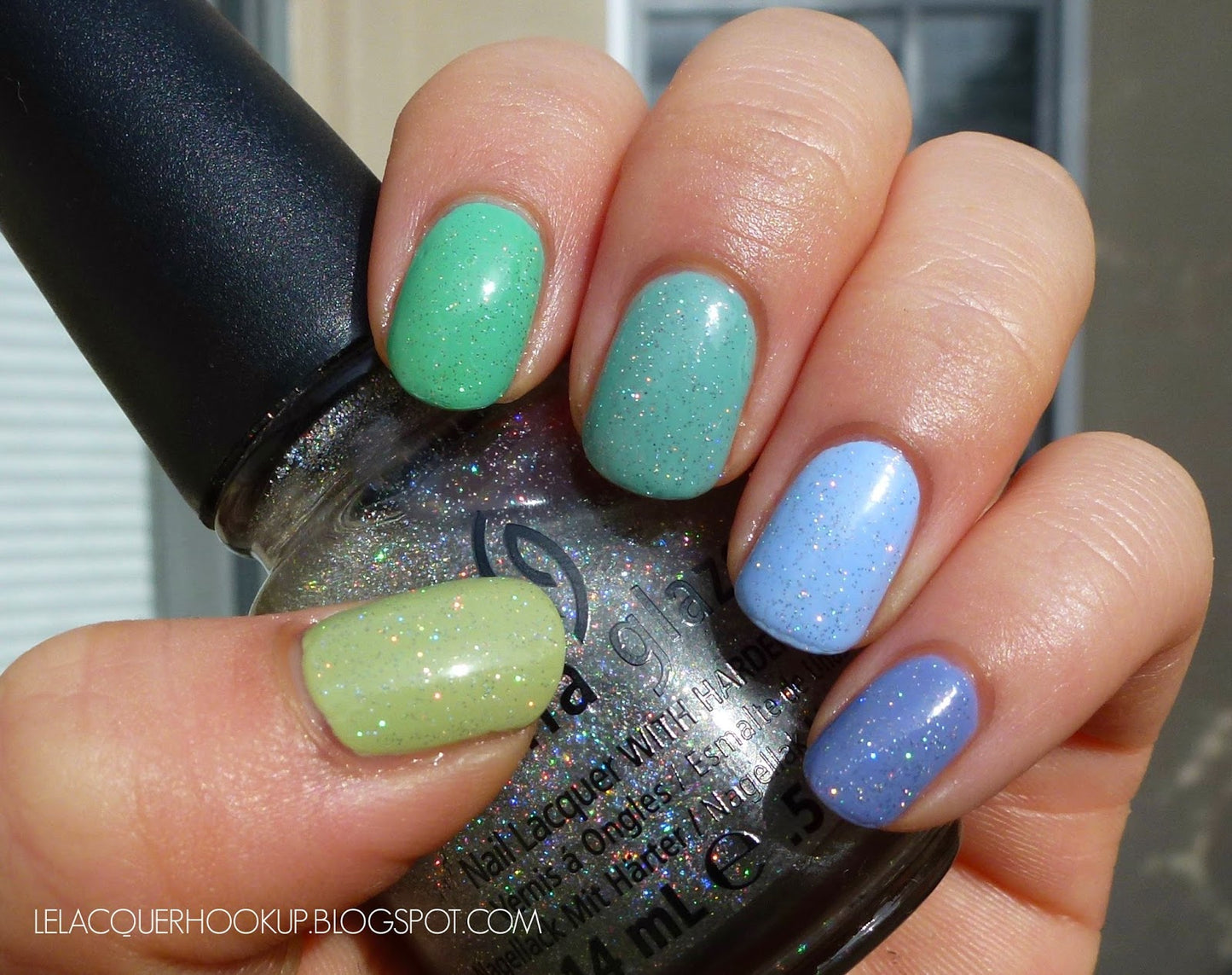 china glaze Nail Lacquer, Sheer Finish - Fairy Dust