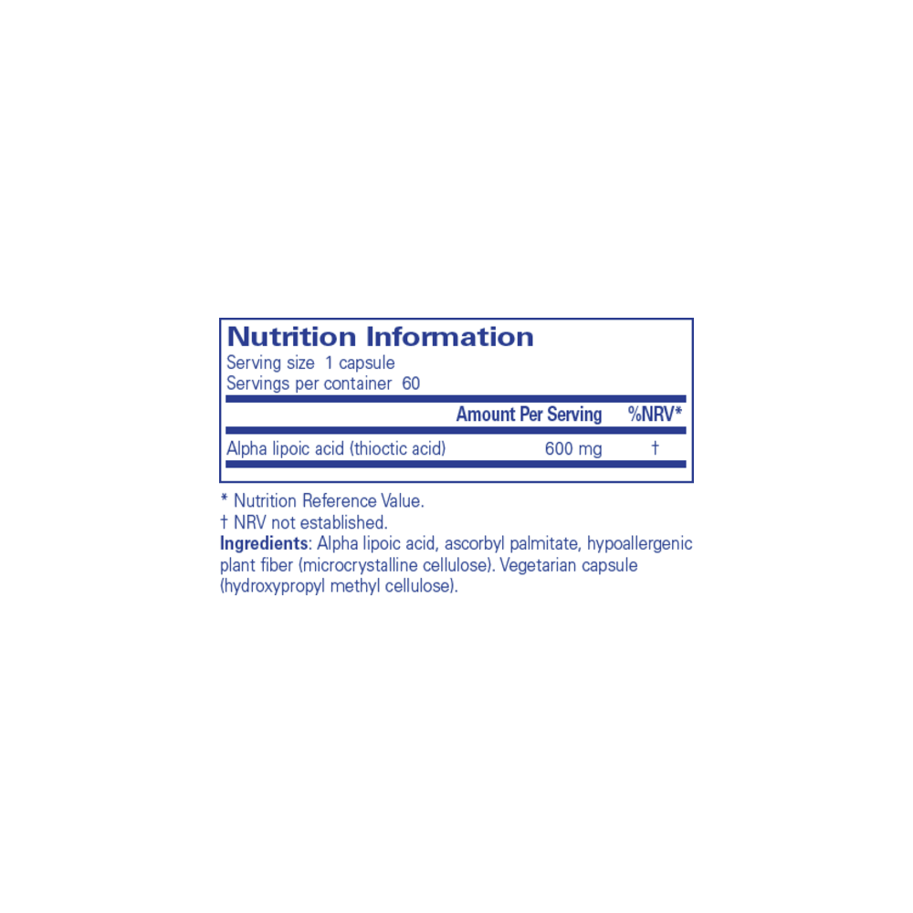 ALPHA-LIPOIC ACID,600MG
