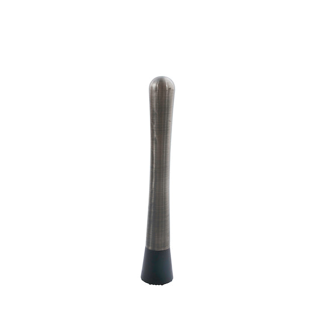 barY3 Stainless Steel Muddler - Black and Silver