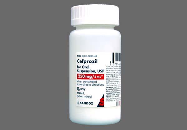CEFPROZIL PT 250MG/5ML 50ML