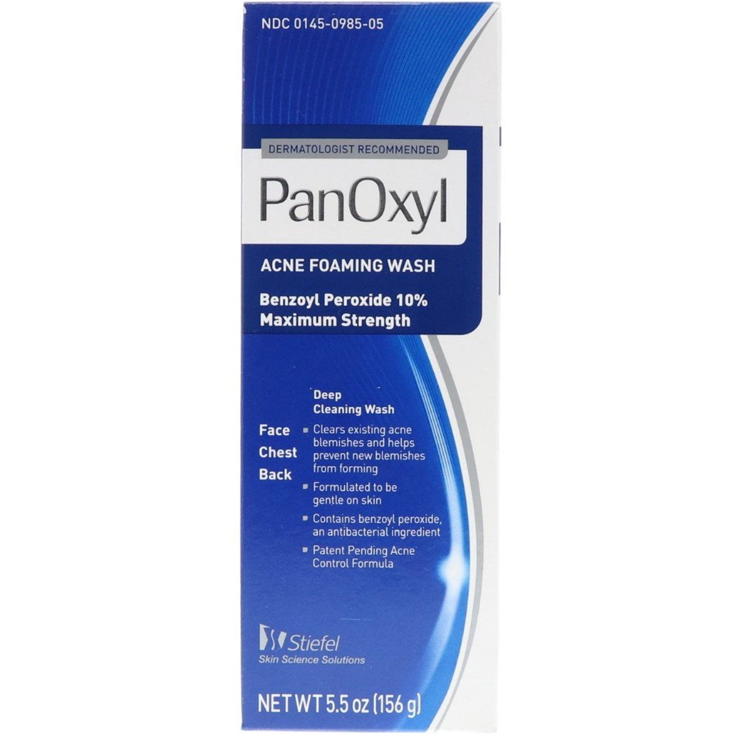 PANOXYL WASH CLEANSER LT 10%5.5OZ