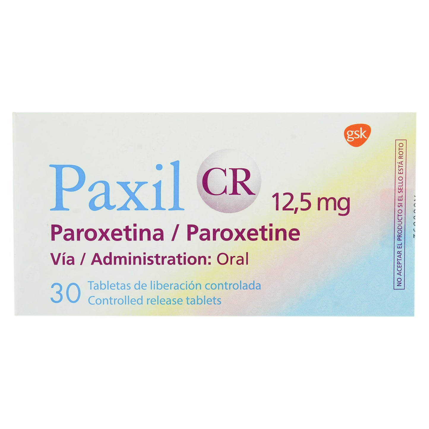 PAXIL CR TB 25MG 30