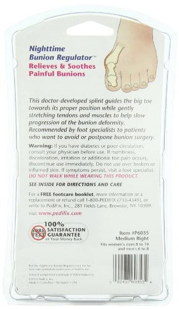 PEDIFIX NITE BUNION REGULATOR M RIGHT DS